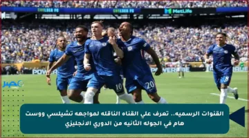 القنوات الرسمية.. تعرف على القناة الناقلة لمواجهة تشيلسي ووست هام في الجولة الثانية من الدوري الإنجليزي